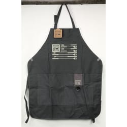 Open Road Brands Butcher Baker BBQ Maker 2 pocket Navy Canvas Apron