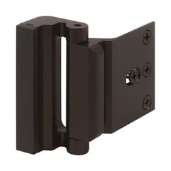 Prime-Line 3 in. L Oil Rubbed Bronze Bronze Aluminum Entry Door Blocker 1 pk