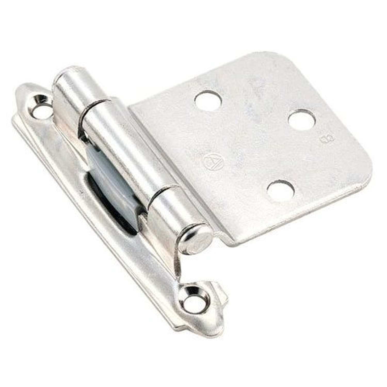 Amerock 2-3 4 In. L Polished Chrome Self Closing Hinge 2 Pk - Ace Hardware