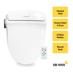 SmartBidet White Round Electronic Bidet Toilet Seat
