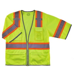 Ergodyne GloWear Reflective Two-Tone Safety Vest Lime S/M