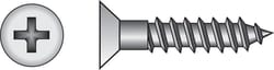 HILLMAN No. 6 Ga. X 1-1/2 in. L Phillips Zinc-Plated Coarse Wood Screws 100 pk