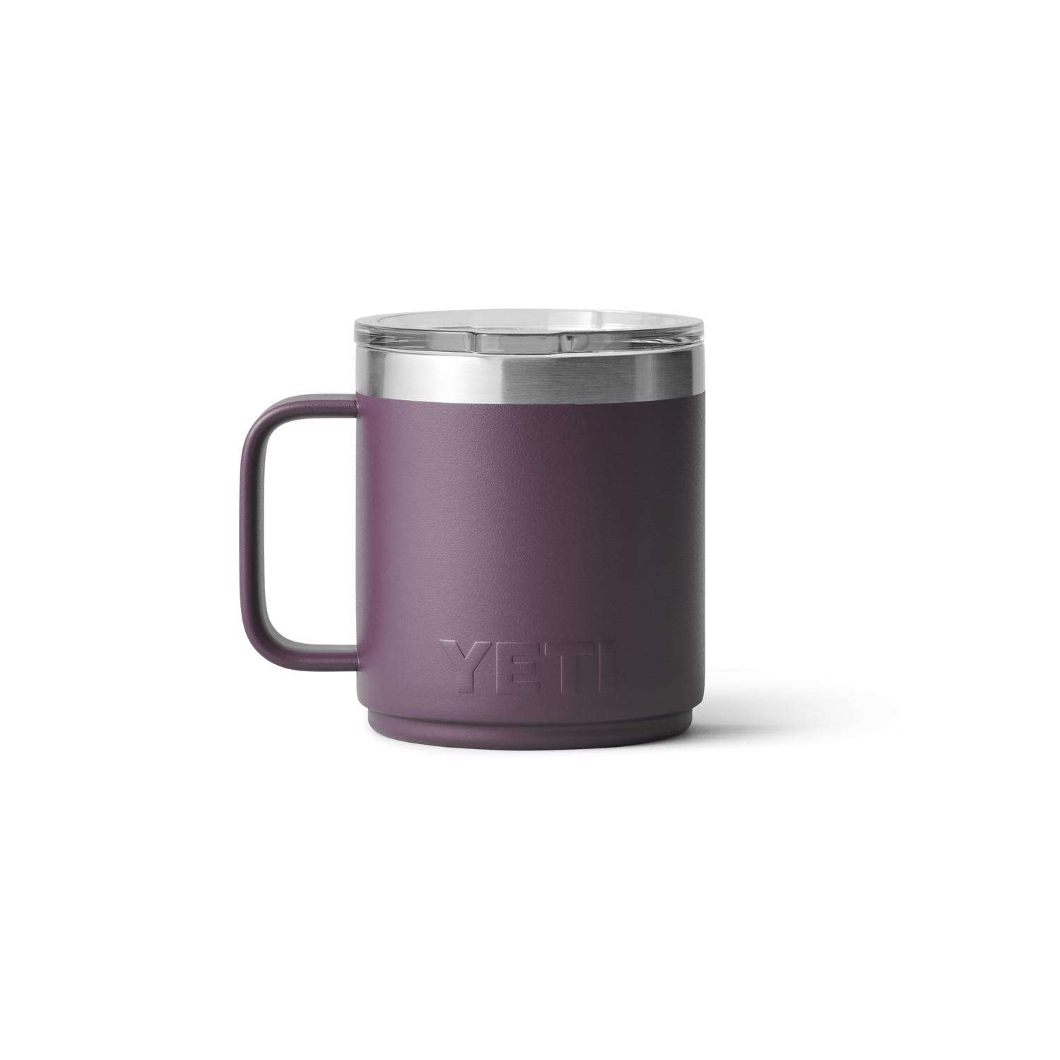 YETI Rambler **10** oz Stackable Mug- Magslider Lid Peak Purple