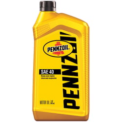 Pennzoil SAE 40 4-Cycle Conventional Motor Oil 1 qt 1 pk