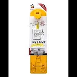 Under The Roof Decorating Hang and Level Yellow Assorted Picture Hanger 10 lb 1 each