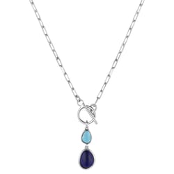 Montana Silversmiths Women's Natures Obsession Blue/Silver Necklace