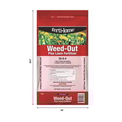 Ferti-lome Weed Control Lawn Fertilizer For Multiple Grass Types 10000 sq ft