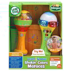 Vtech Electronics LeapFrog Learn & Groove Shakin Maracas Toy Multicolored 2 pc