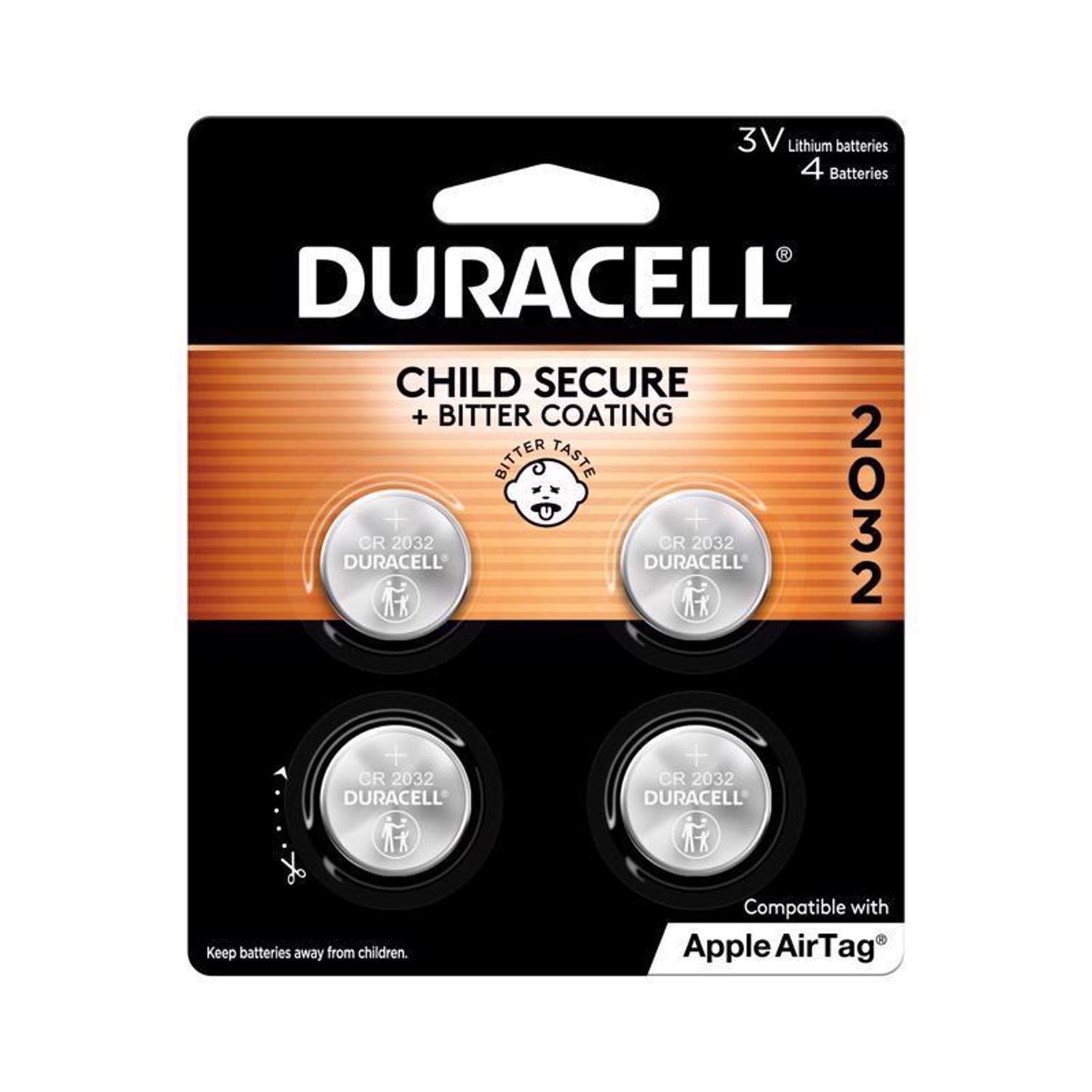 Baterías Duracell 2032, 6 Baterías (Pack de 3 x 2)