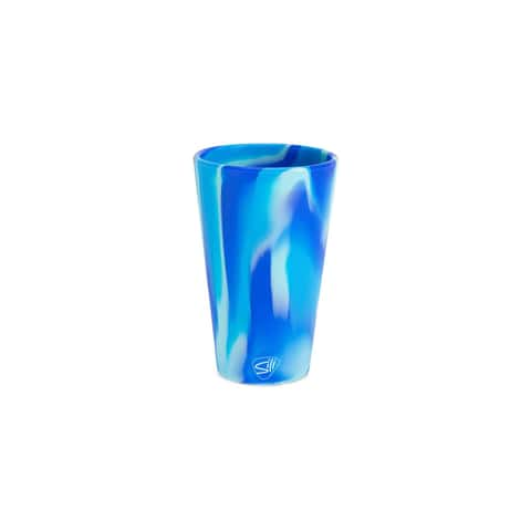 Silipint: Silicone Pint Glasses: 6 Pack Arctic Sky - 16oz Unbreakable Cups,  Flexible, Hot/Cold, Non-Slip Easy Grip