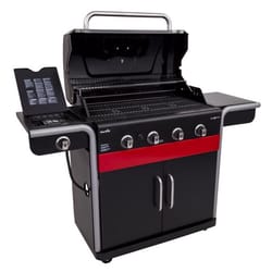 Char-Broil 4 Burner Charcoal/Liquid Propane Grill Black