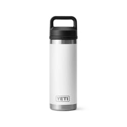 YETI Rambler 18 oz White BPA Free Bottle with Chug Cap