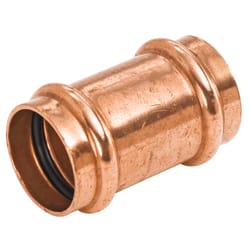 NIBCO 1-1/2 in. Press X 1-1/2 in. D Press Wrought Copper Repair Coupling 1 pk