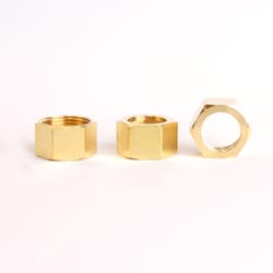 ATC 5/8 in. Compression X 5/8 in. D Compression Brass Nut