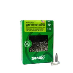 SPAX Multi-Material No. 6 Sizes X 5/8 in. L Phillips/Square Flat Head Serrated Construction Screws
