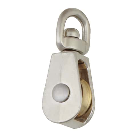 Ace 1/4 in. D Copper Swivel Eye Swivel Single Eye Pulley