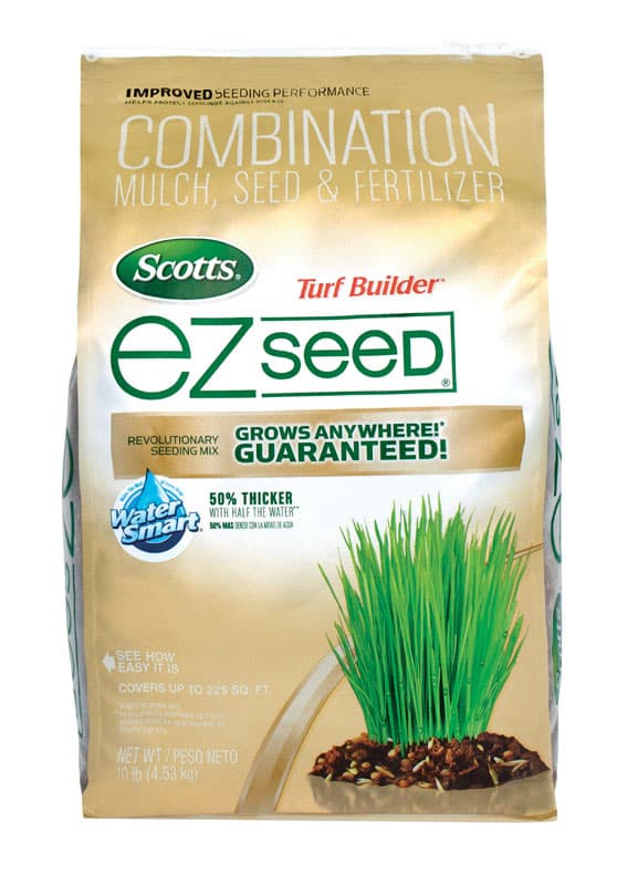 Scotts EZ Seed Mixed Seed, Mulch & Fertilizer 10 Lb. - Ace Hardware