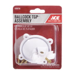 Ace Ballcock Top Assembly White Plastic
