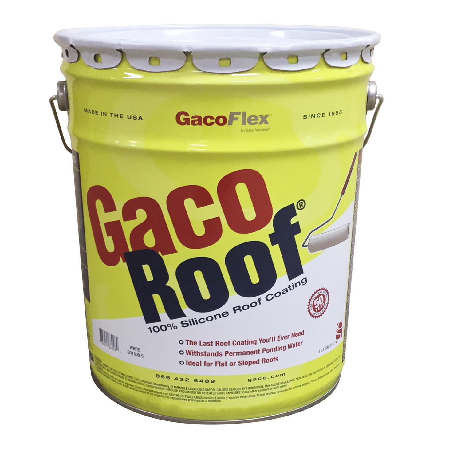 GacoFlex White Silicone Roof Coating 5 Gal. - Ace Hardware