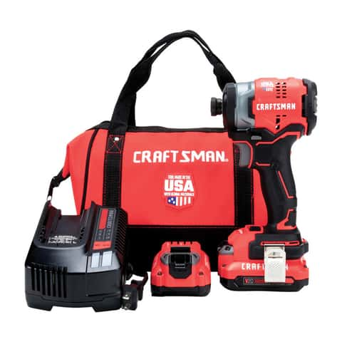 Craftsman V20 1 4 in. Cordless Brushless Impact Driver Kit