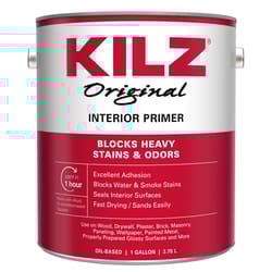 KILZ  Original  White  Flat  Oil-Based  Primer  1 gal. 