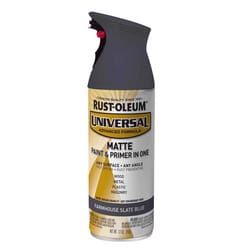 Rust-Oleum Universal Matte Farmhouse Slate Blue Spray Paint 12 oz