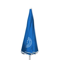 Caribbean Joe 72 in. Tiltable Blue Beach Umbrella