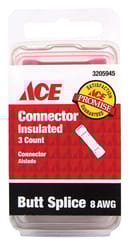 Ace Butt Connector Pink 3 pk