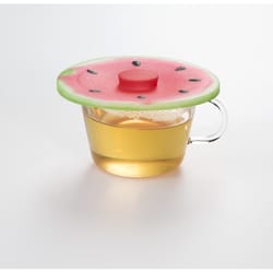 Charles Viancin Red/Green Silicone Watermelon Drink Cover