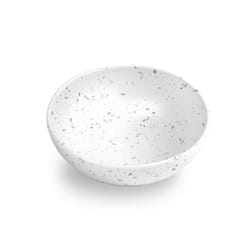 TarHong 34 oz Black/White Melamine Terrazzo Bowl 7 in. D 1 pc