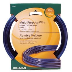 HILLMAN 0.150 - 0.160 in. D X 50 ft. L Plastic 18 Ga. Wire