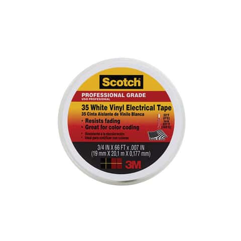 Secure Red Electrical Tape 3/4 Inch x 66 Feet - Single Roll
