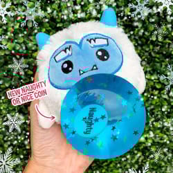 Magic Fortune Friends Christmas Waterballs Squishy Toys White/Blue