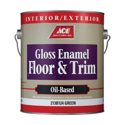 Ace Gloss Green Oil-Based Floor Paint 1 gal