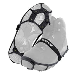 Yaktrax Spikes Unisex Rubber/Steel Snow and Ice Traction Black W 9.5+/M 8-12 Waterproof 1 pair N/A i
