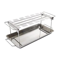 Broil King Stainless Steel Wing Rack 7.25 in. L X 15 in. W For Universal