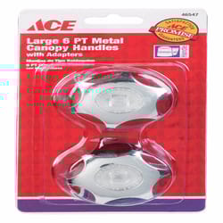 Ace For Universal Chrome Sink and Tub and Shower Faucet Handles