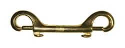 Baron 7/16 in. D X 4-3/4 in. L Polished Bronze Double Ended Bolt Snap 80 lb