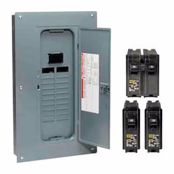 Square D 100 amps 120/240 V 20 space 40 circuits Combination Mount Load Center Main Breaker Kit