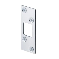 Prime-Line 3.625 in. H X 1.25 in. L Brushed Stainless Steel Steel High Security Deadbolt Strike