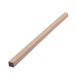 Alexandria Moulding Square Hardwood Dowel 1/2 in. D X 36 in. L 1 pk Purple