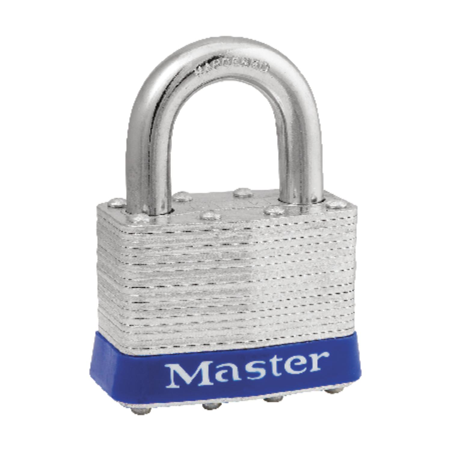 Photos - Other Hand Tools Master Lock 1-1/2 in. H X 2 in. W Steel 4-Pin Cylinder Exterior Padlock 5UP 
