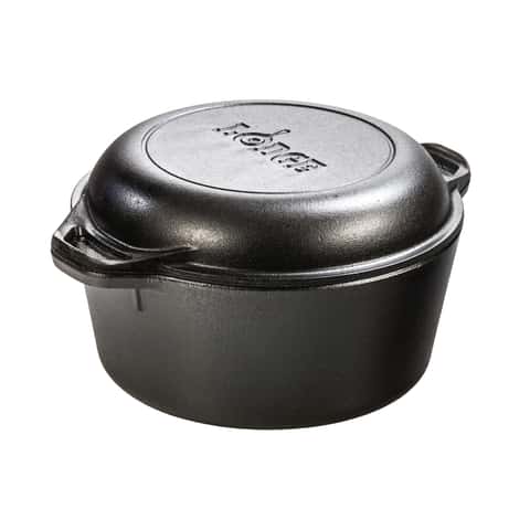 Lodge Cast Iron Grill Pan 10-1/4 in. Black - Ace Hardware