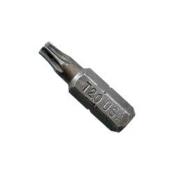 Best Way Tools Torx T20 X 1 in. L Screwdriver Bit Carbon Steel 1 pc