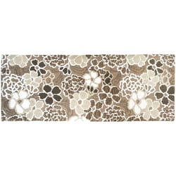 Simple Spaces 21 in. W X 54 in. L Multi-Color Sweetheart Floral Polyester Accent Rug