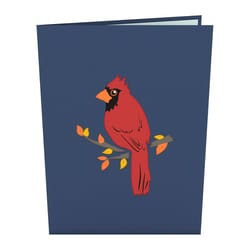 Lovepop Cardinal 3D Card Paper 1 pk