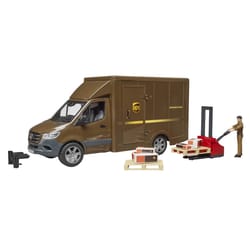 Bruder MB Sprinter UPS with Driver and Accessories Mulricolored