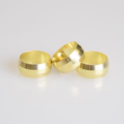 ATC 5/8 in. Compression X 5/8 in. D Compression Brass Sleeve