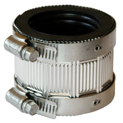 Fernco Schedule 40 2 in. 1-1/2 in. D PVC No Hub Coupling