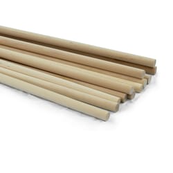 Midwest Products 1/2 in. X 1/2 in. W X 36 ft. L Birch Dowel #2/BTR Premium Grade